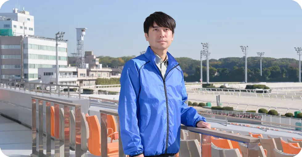 大井競馬場の業務風景