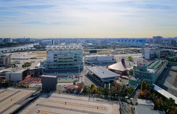 東京都の街並み 俯瞰図