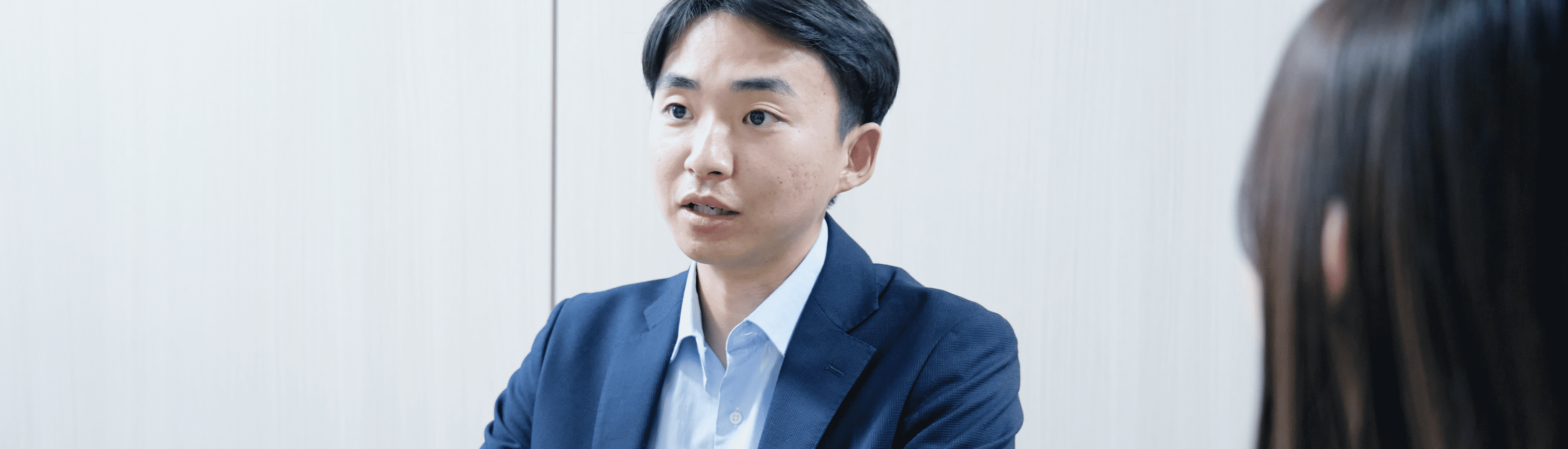 若手社員座談会の様子